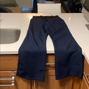 Maternity Navy Scrub Bottoms (S)